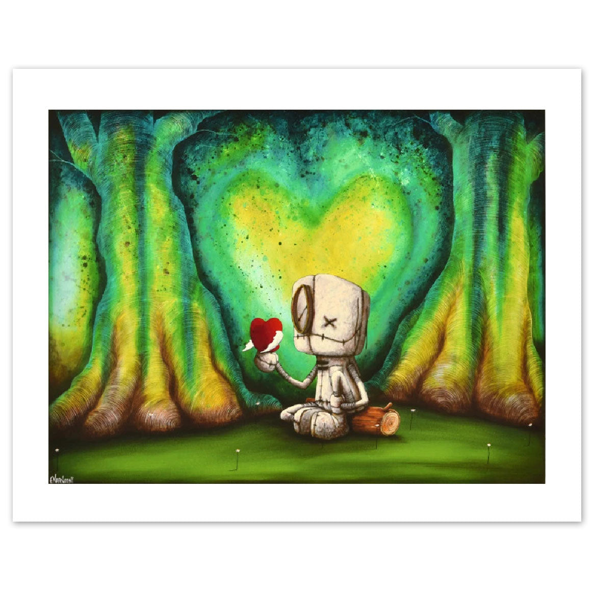 Fabio Napoleoni "Tranquil Presence of Hope" Limited Edition Paper Giclee