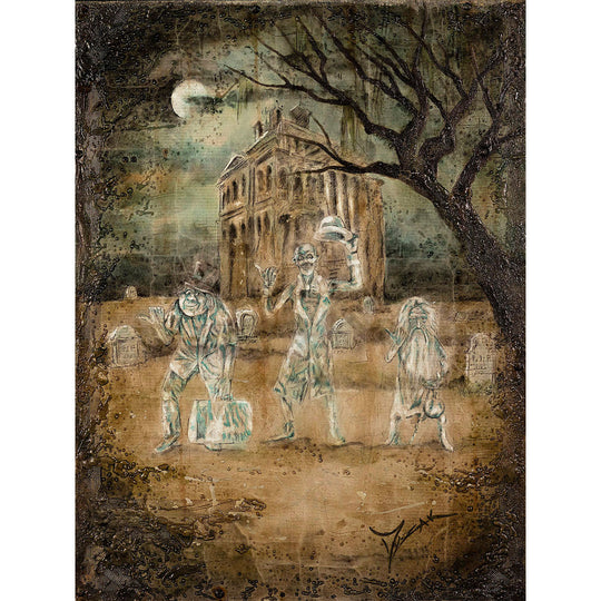 Trevor Mezak Disney Traveling by Moonlight Limited Edition Canvas Giclee