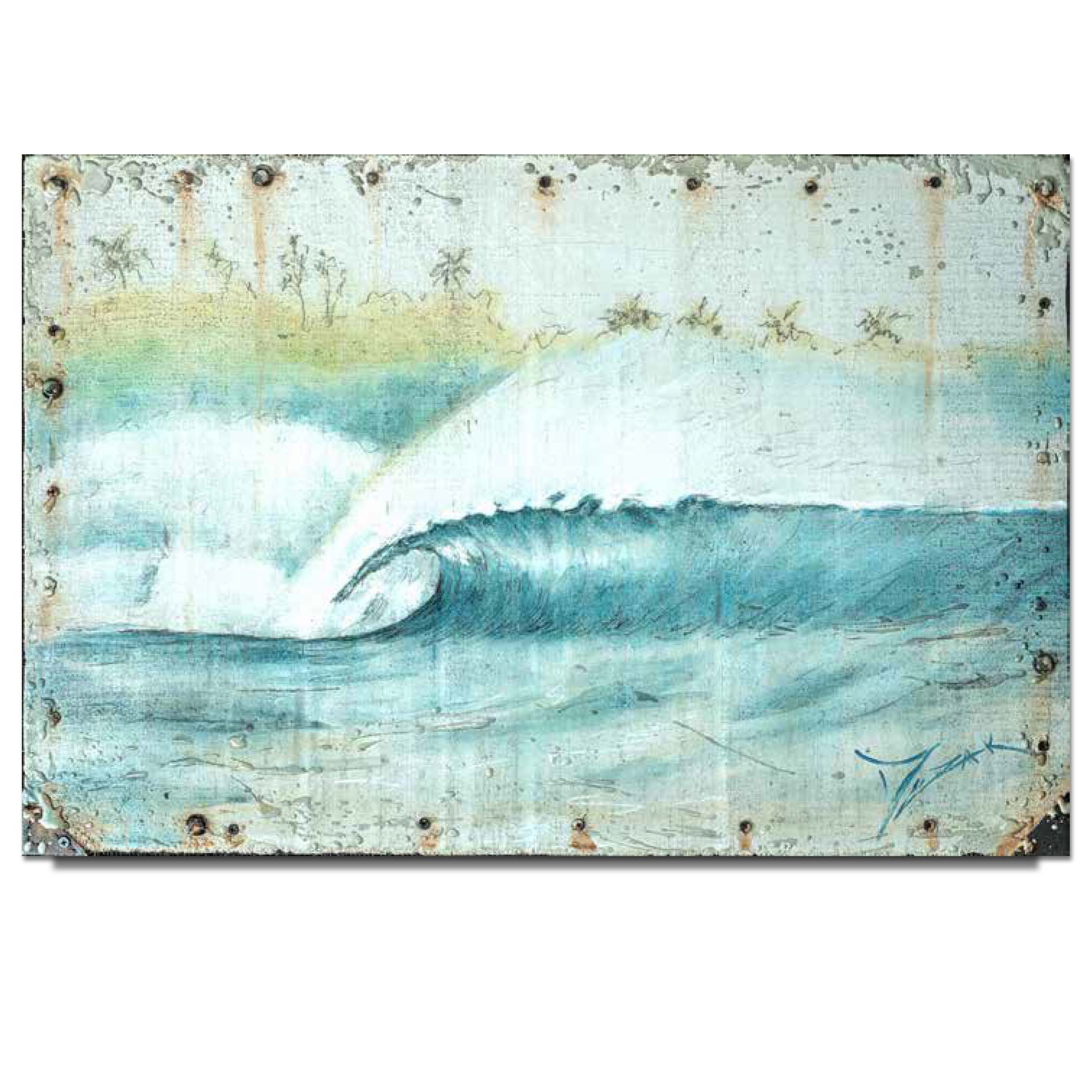 Trevor Mezak Tropical Paradise Limited Edition Canvas Giclee
