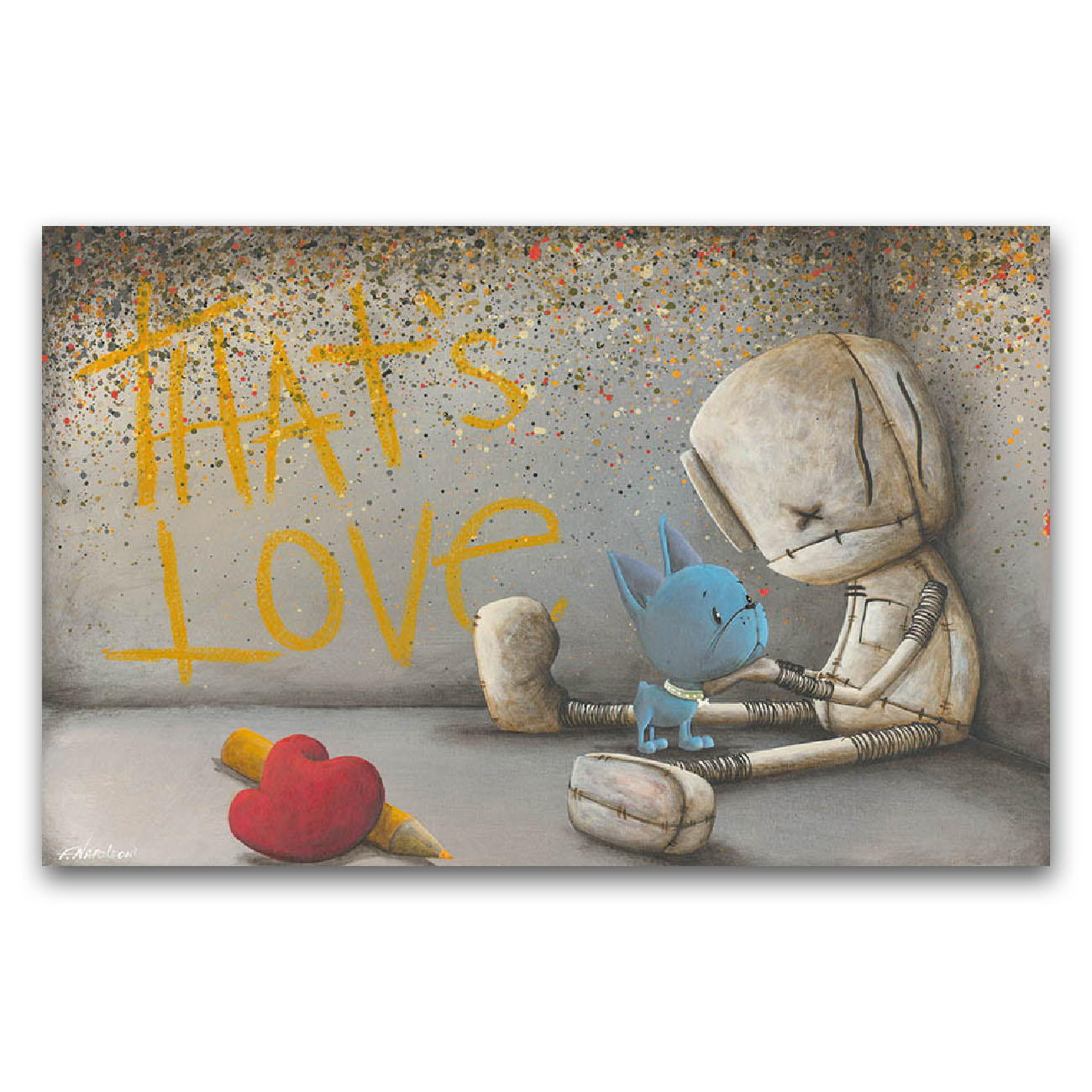 Fabio Napoleoni "Unbounded Affection" Limited Edition Canvas Giclee