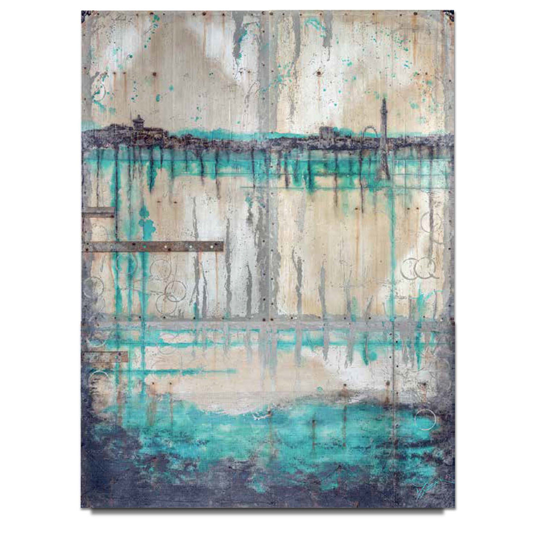 Trevor Mezak Vegas Skyline Limited Edition Canvas Giclee