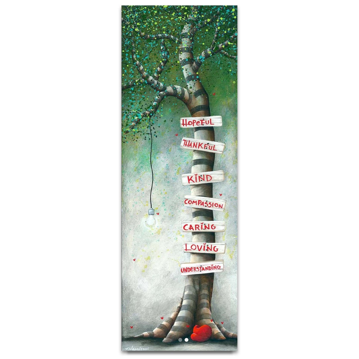 Fabio Napoleoni "Virtues" Limited Edition Canvas Giclee
