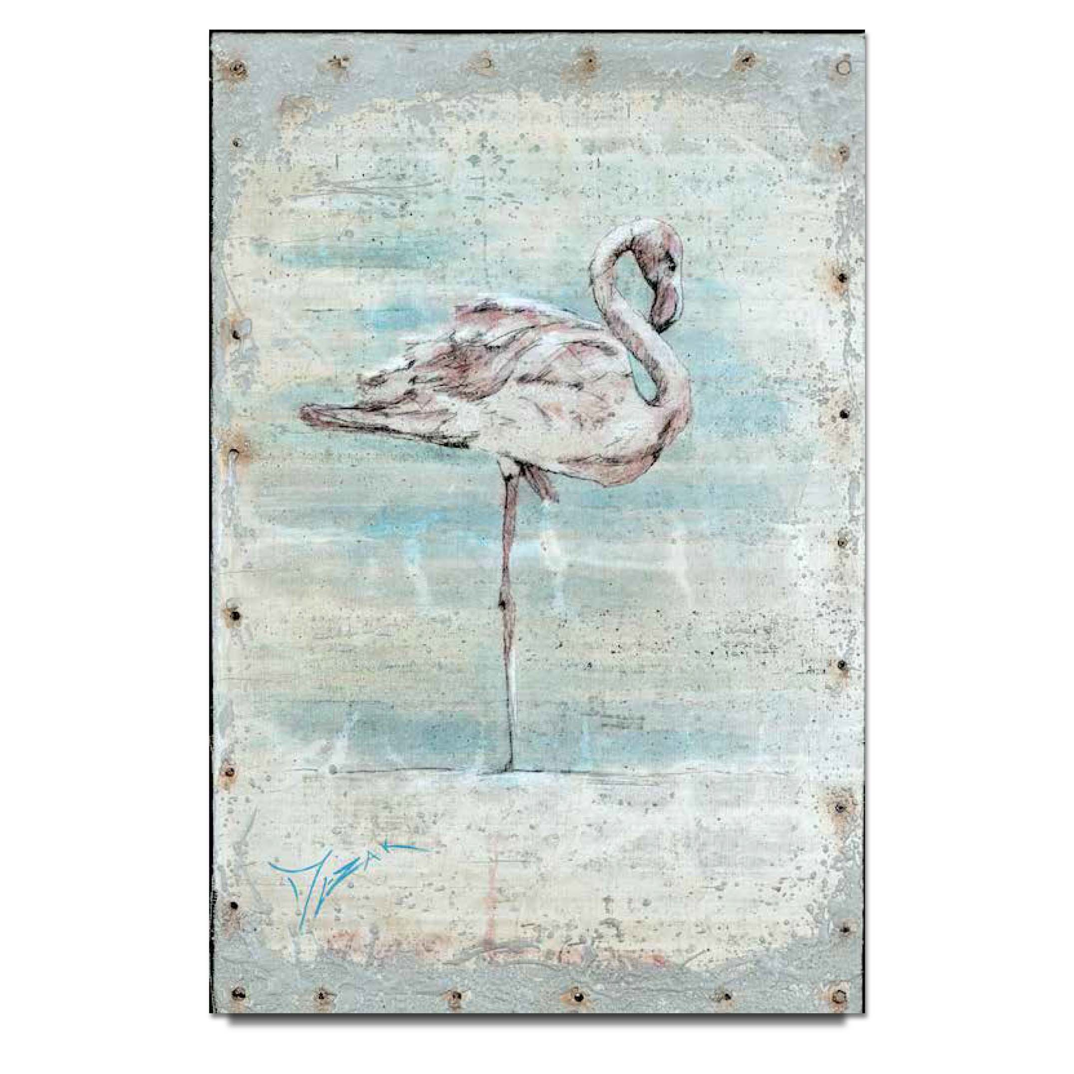 Trevor Mezak Wading Limited Edition Canvas Giclee