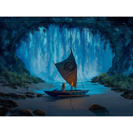 Walfrido Garcia Disney Contemplating the Journey Limited Edition Canvas Giclee