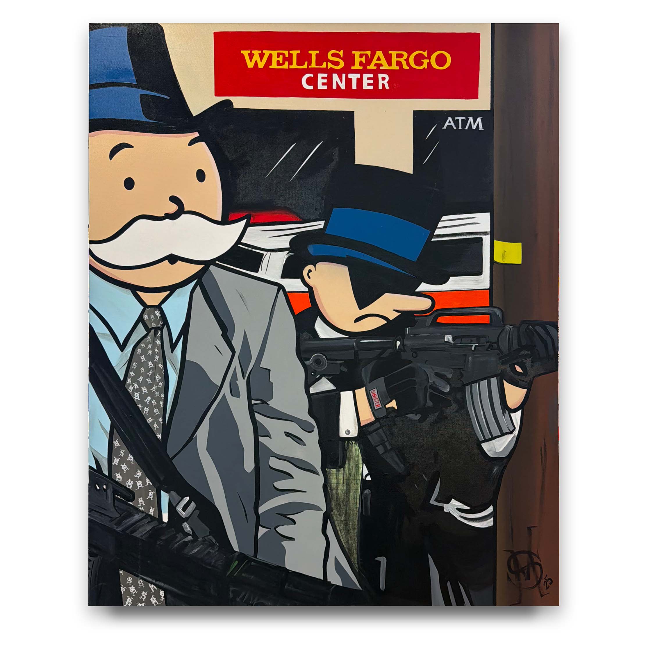 Sinister Monopoly Wells Fargo Original