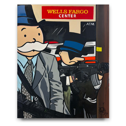 Sinister Monopoly "Wells Fargo" Original