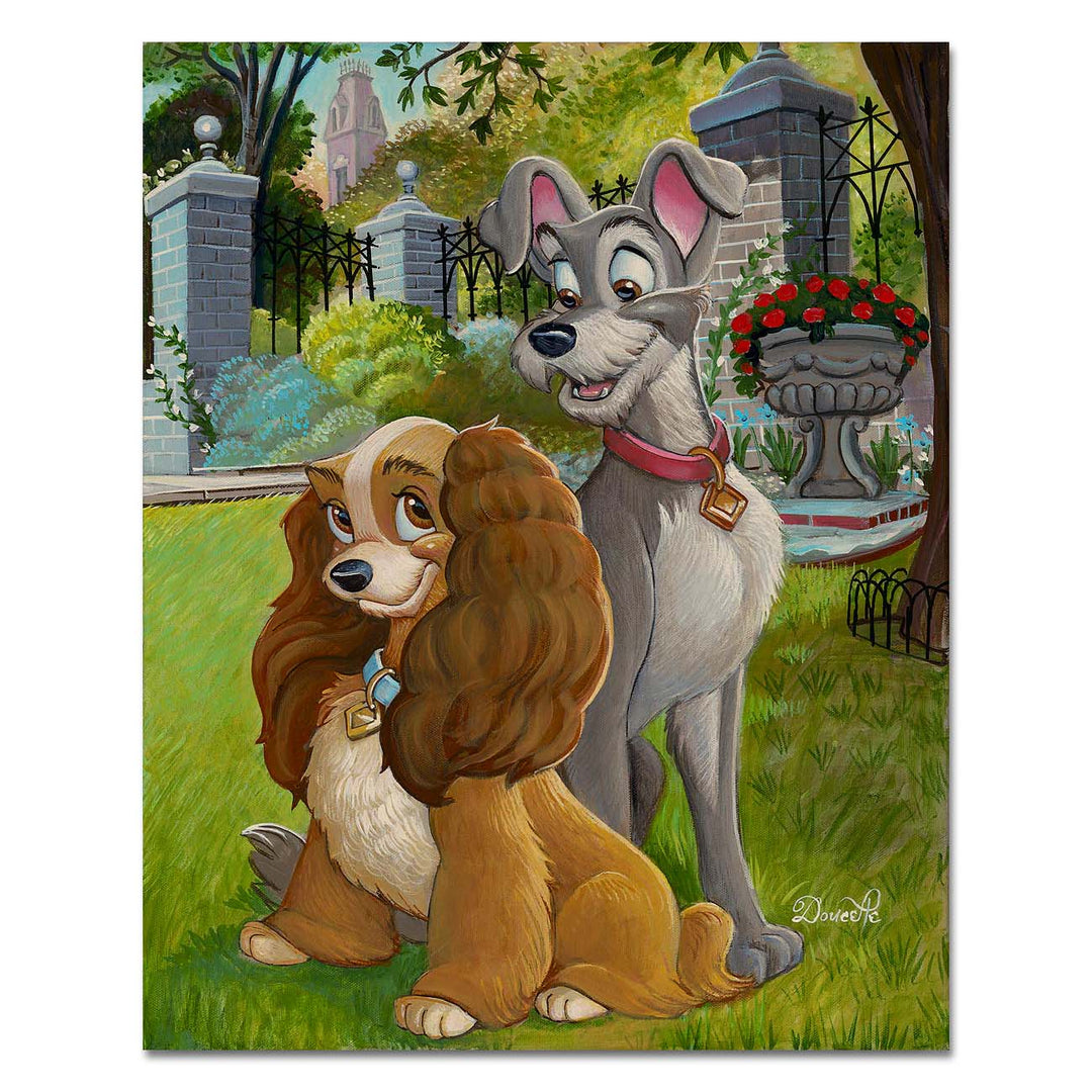 Bob Doucette Disney What a Dog! Limited Edition Canvas Giclee