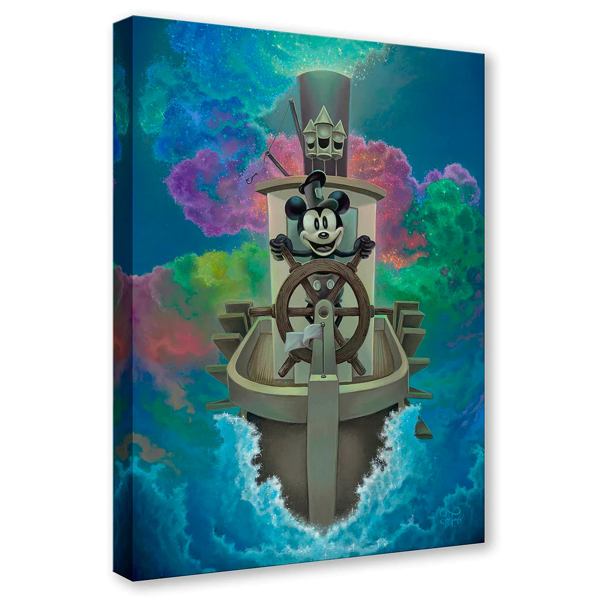 Jared Franco Disney Willie's Exploration of Color Limited Edition Canvas Giclee