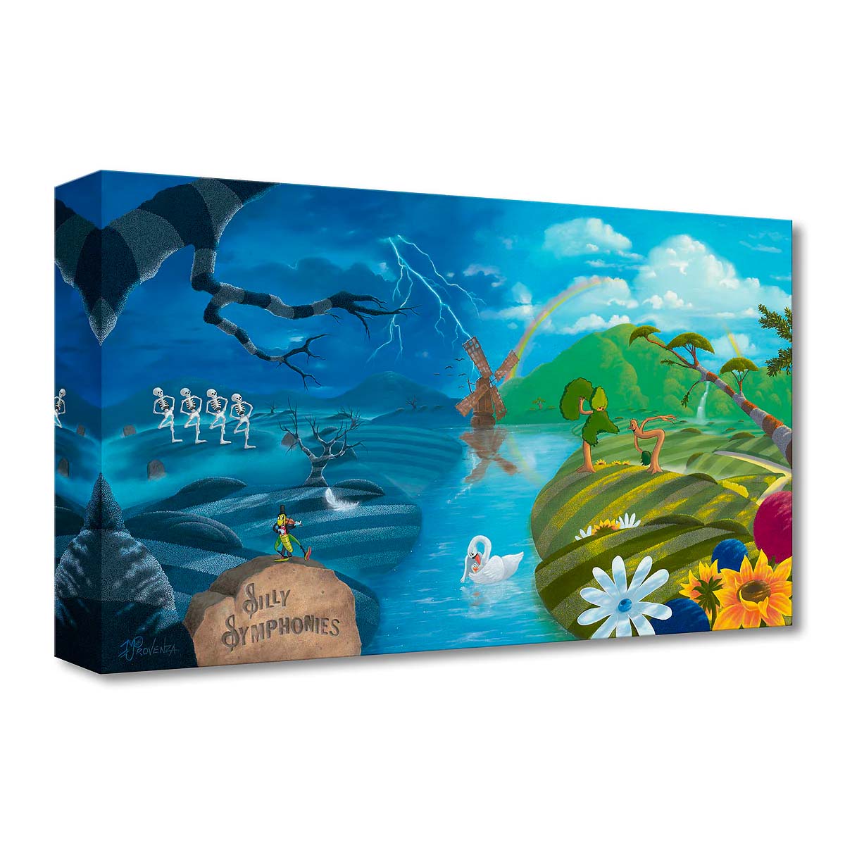 Michael Provenza Disney "Winds of Change" Limited Edition Canvas Giclee