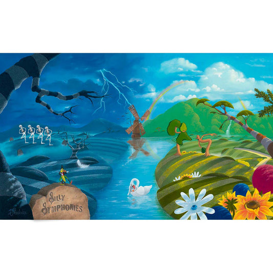 Michael Provenza Disney "Winds of Change" Limited Edition Canvas Giclee