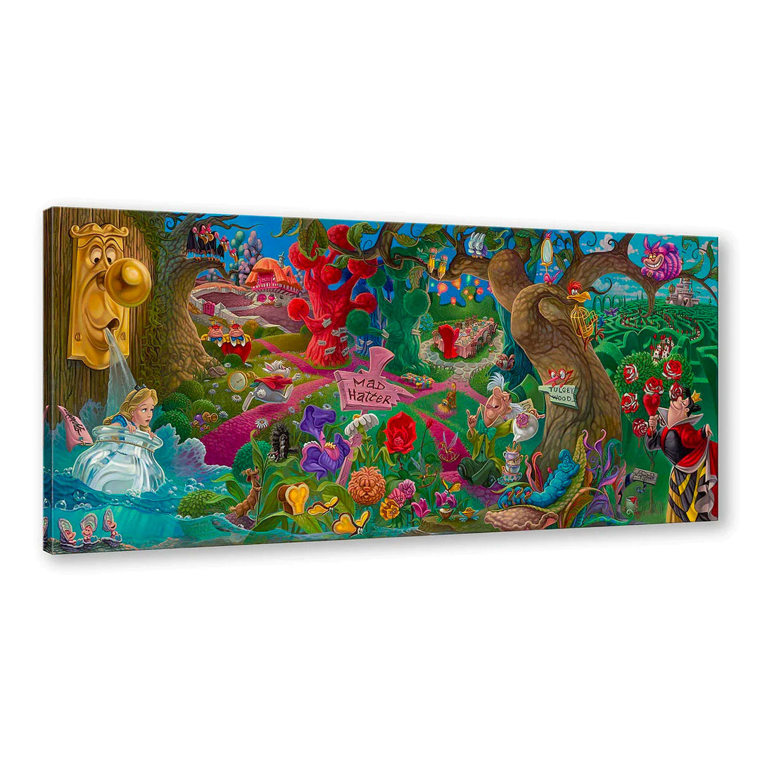 Jared Franco Disney Wonderland Limited Edition Canvas Giclee