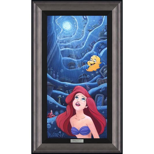 Michelle St. Laurent Disney "World Up Above" Limited Edition Canvas Giclee