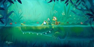 Rob Kaz "Friendly Ride" Canvas Giclee