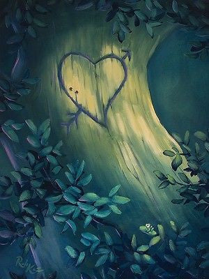 Rob Kaz Heart of Oak Canvas Giclee