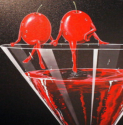 Michael Godard Cosmo In Love Limited Edition Canvas Giclee