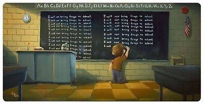 Rob Kaz Detention Canvas Giclee