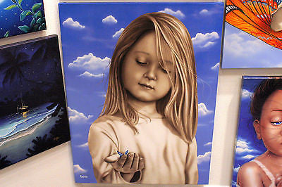 Michael Godard "Precious Moments" Limited Edition Canvas Giclee