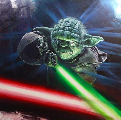 Rodel Gonzalez Star Wars "Good vs. Evil" Limited Edition Canvas Giclee