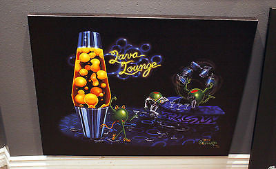 Michael Godard Lava Lounge Limited Edition Canvas Giclee