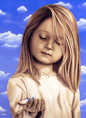 Michael Godard "Precious Moments" Limited Edition Canvas Giclee