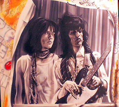 Stickman "No Colors Anymore, I Want Them to Turn Black" (Mick and Keith) Limited Edition Canvas Giclee
