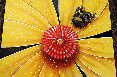 Michael Godard Colorful Flowers Limited Edition Paper Giclee