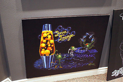 Michael Godard "Lava Lounge" Limited Edition Canvas Giclee