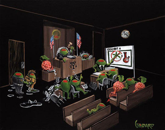 Michael Godard "Justice" Limited Edition Canvas Giclee