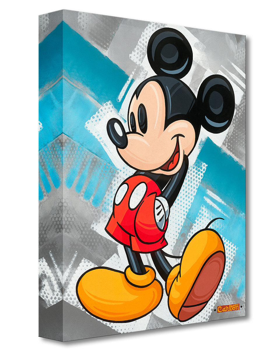 Trevor Carlton Disney Ahh Geez Mickey Limited Edition Canvas Giclee