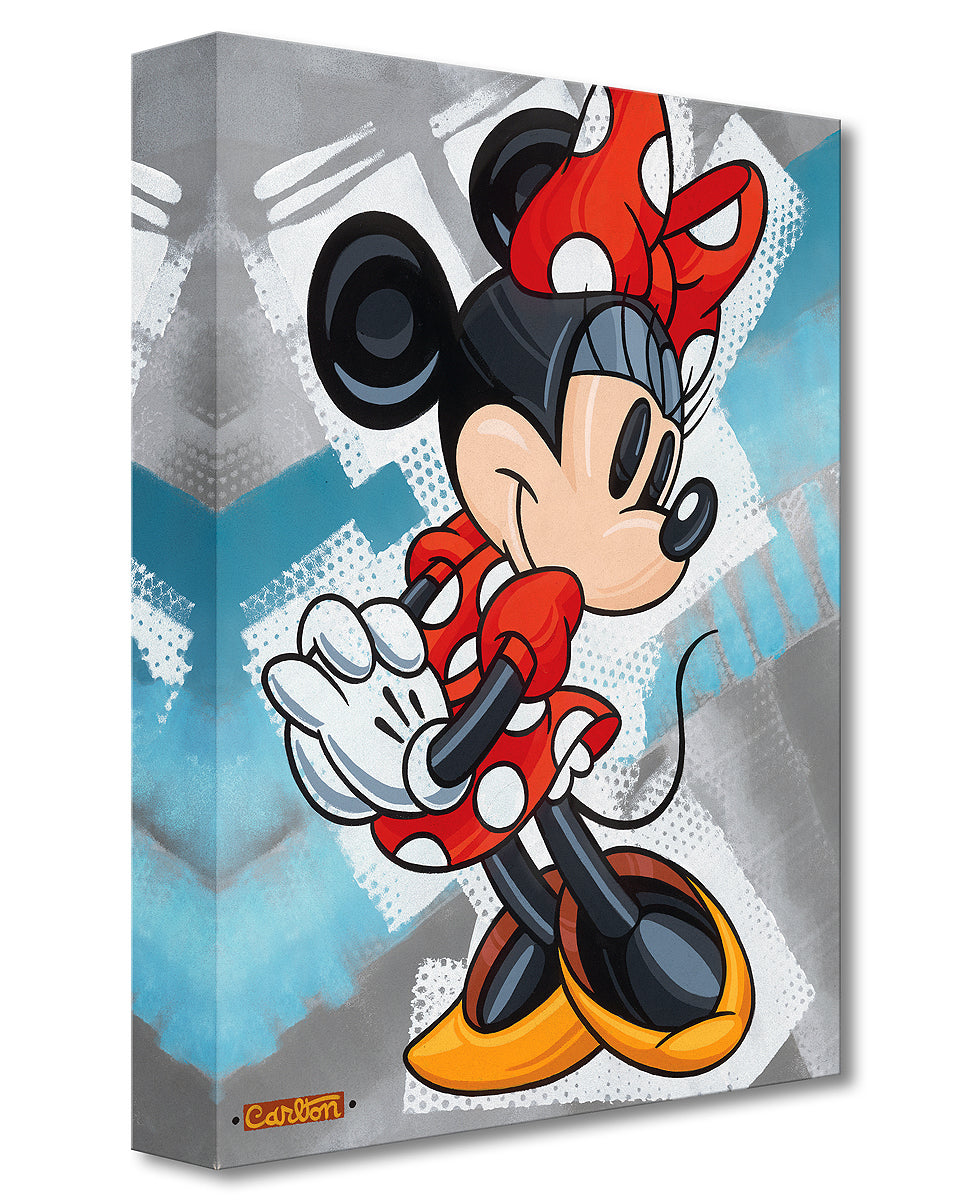 Trevor Carlton Disney "Ahh Geez Minnie" Limited Edition Canvas Giclee