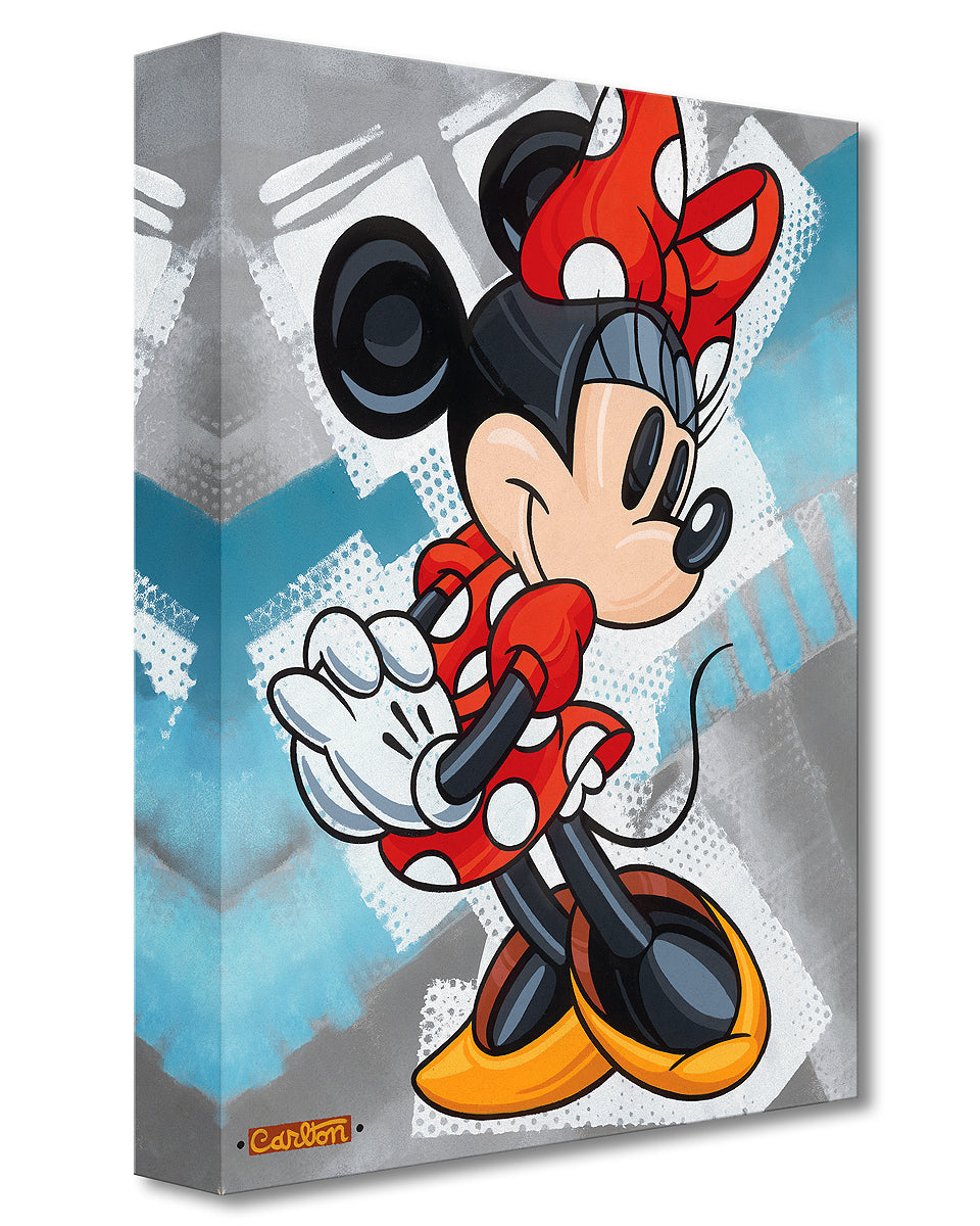 Trevor Carlton Disney Ahh Geez Minnie Limited Edition Canvas Giclee