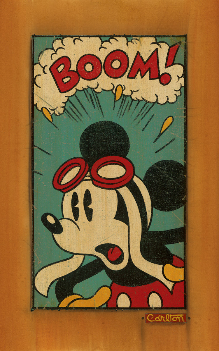 Trevor Carlton Disney "Boom!" Limited Edition Canvas Giclee