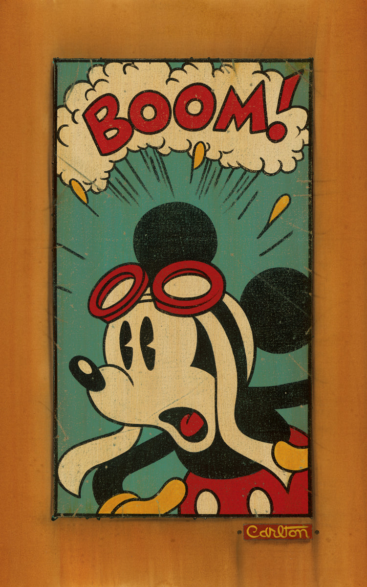 Trevor Carlton Disney Boom! Limited Edition Canvas Giclee