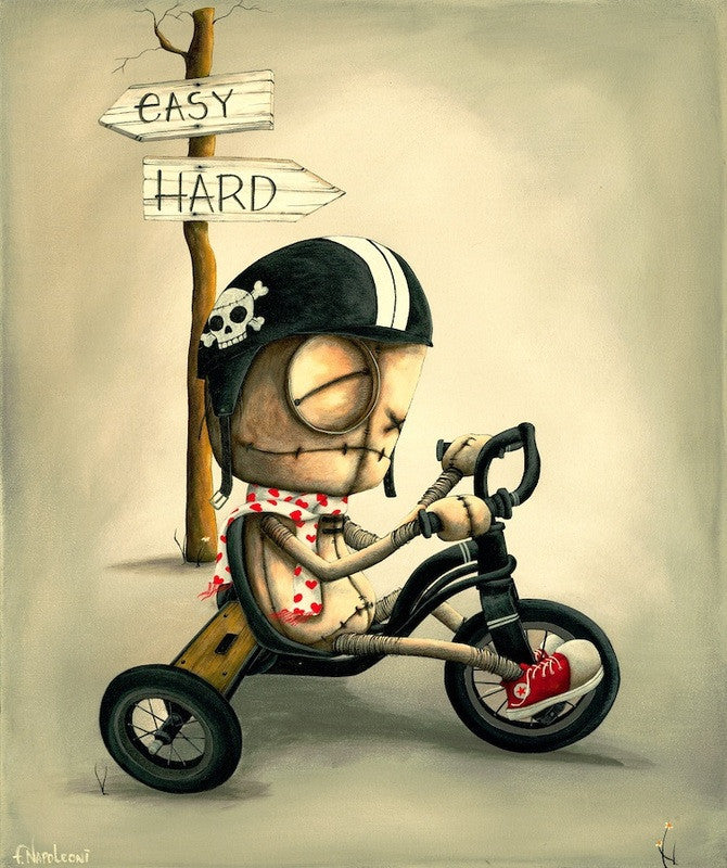 Fabio Napoleoni "Outcast" (Itty Bitty) Limited Edition Paper Giclee