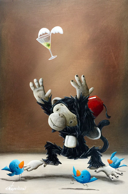 Fabio Napoleoni "Chasing a Good Time" Limited Edition Canvas Giclee