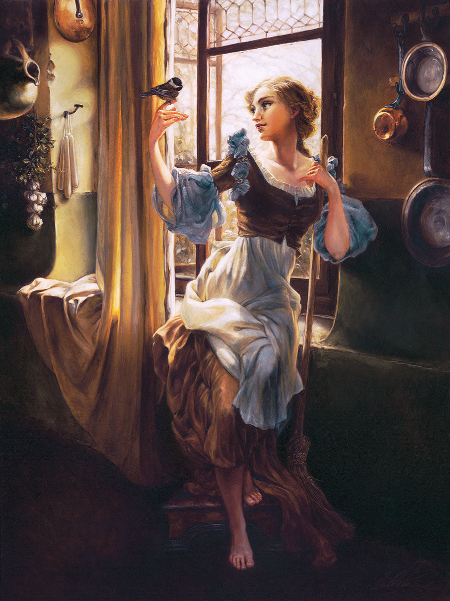 Heather Edwards Disney "Cinderella’s New Day" Limited Edition Canvas Giclee