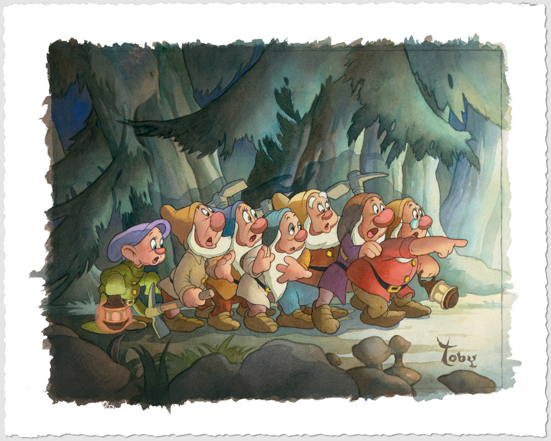 Toby Bluth Disney Coming Home Limited Edition Paper Giclee