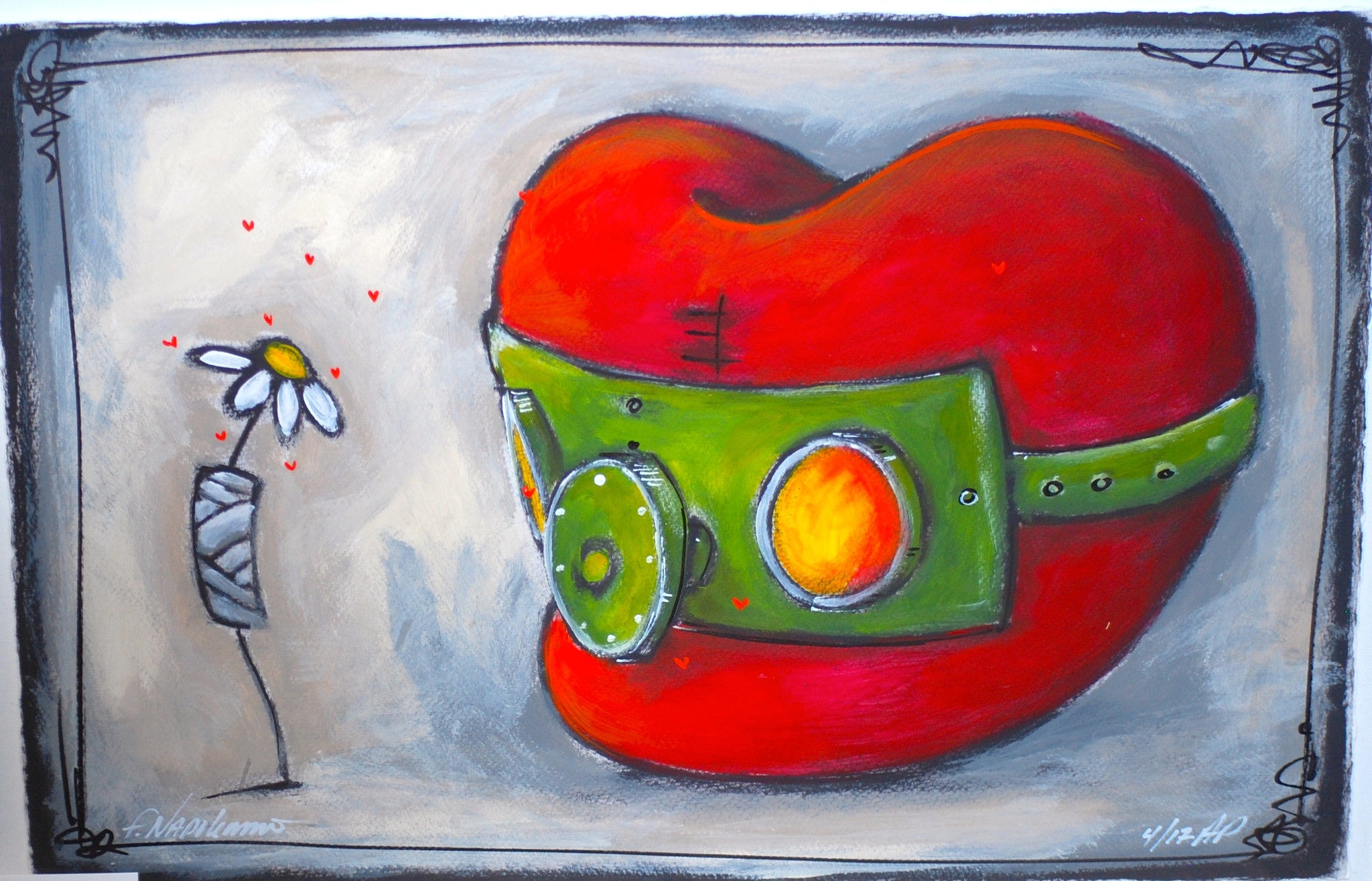 Fabio Napoleoni Better Days Ahead Limited Edition Paper Giclee
