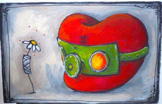 Fabio Napoleoni Better Days Ahead Limited Edition Paper Giclee
