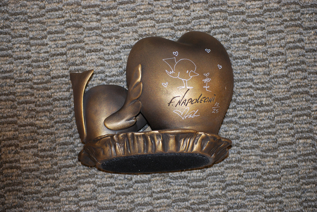 Fabio Napoleoni Blu Loves You Sculpture