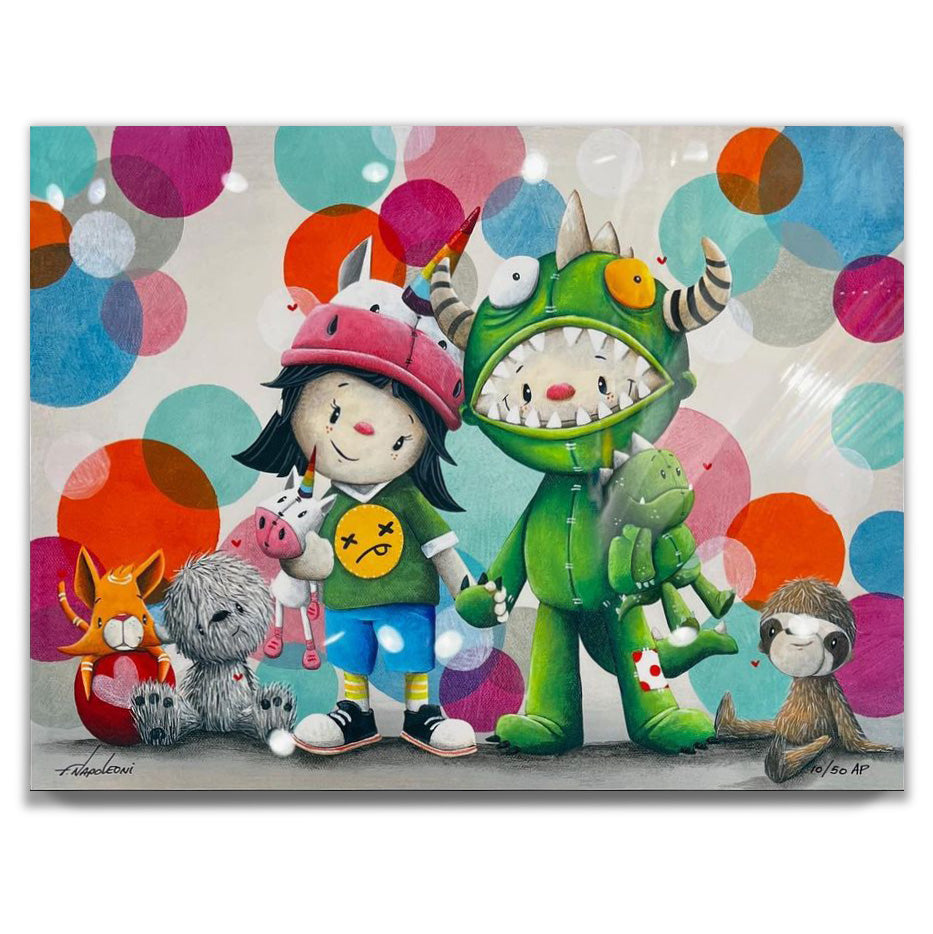 Fabio Napoleoni "Different Is What We Do" Limited Edition Metal
