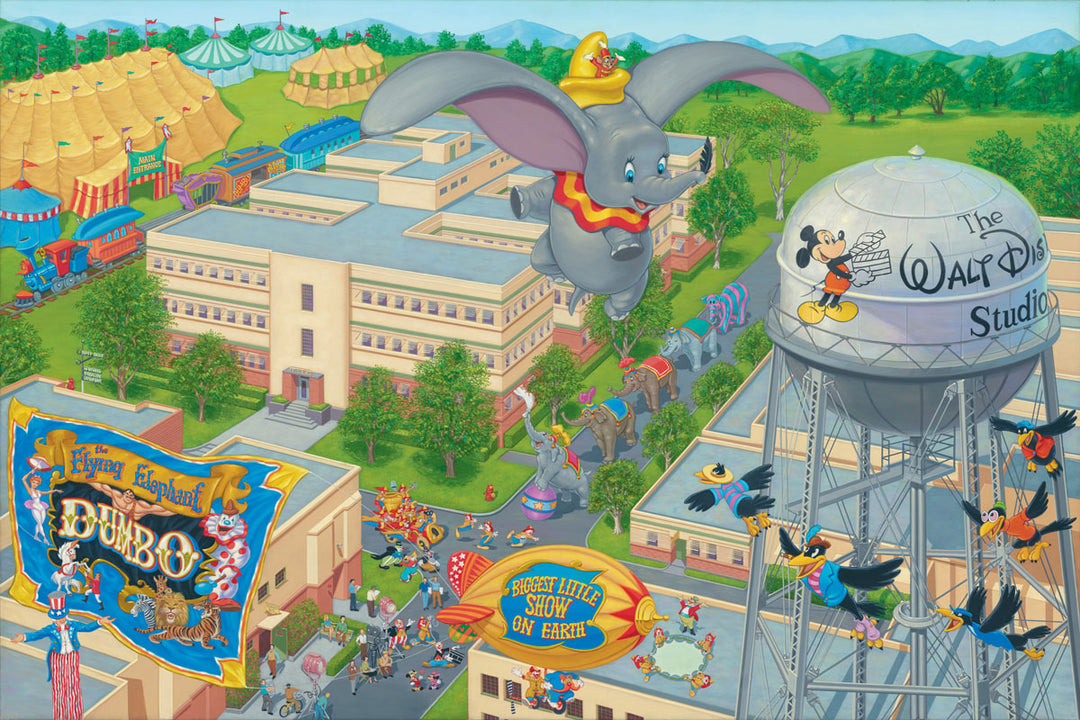 Manuel Hernandez Disney A Day at the Studio Limited Edition Giclee