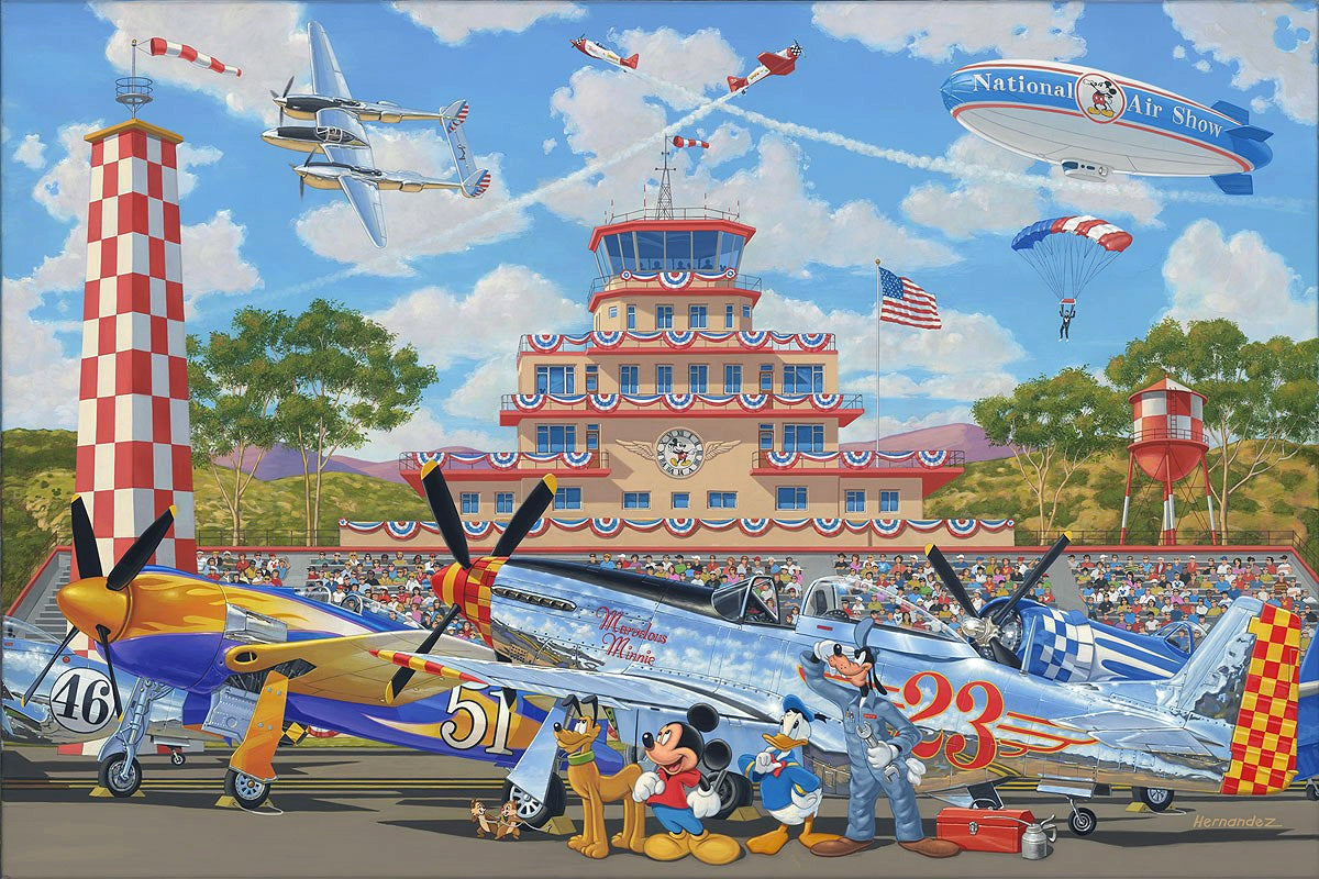 Manuel Hernandez Disney "A Salute to the Sky" Limited Edition