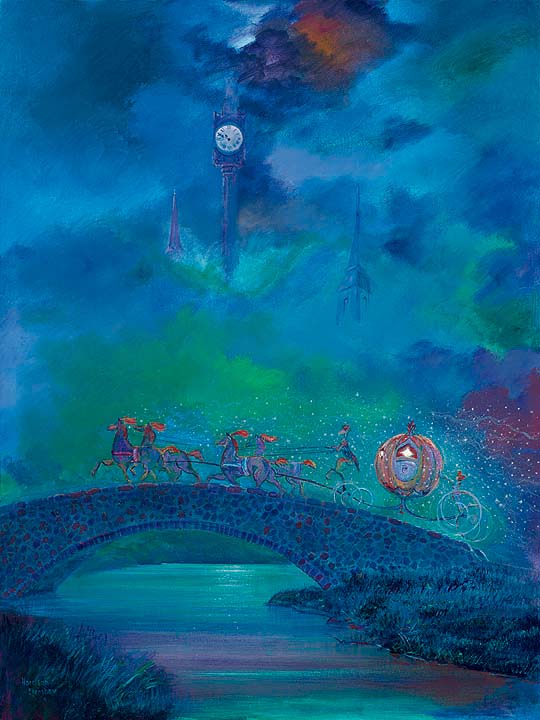 Harrison Ellenshaw Disney Before Midnight Limited Edition Canvas Giclee