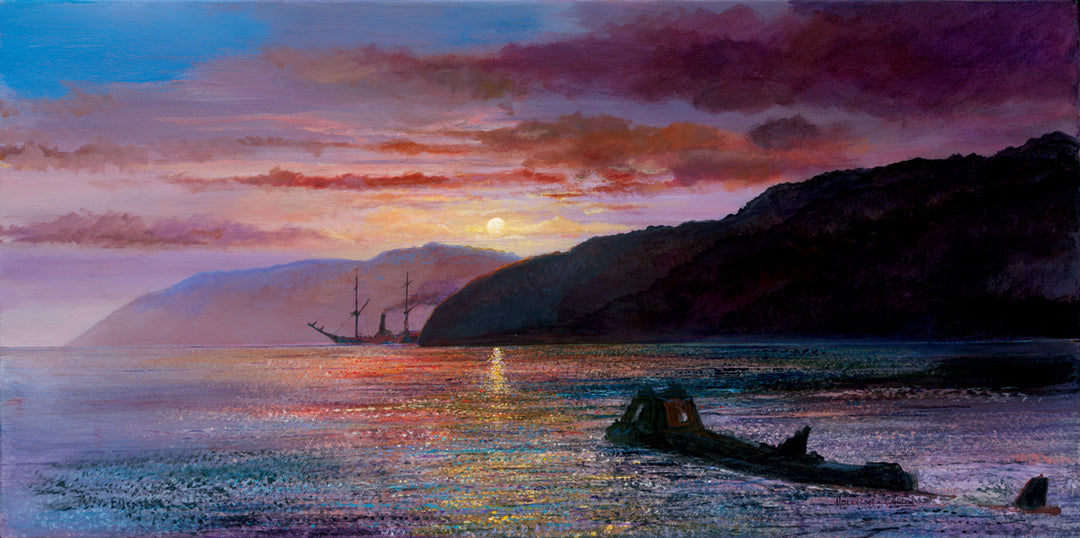 Peter and Harrison Ellenshaw Disney Lying in Wait Limited Edition Canvas Giclee