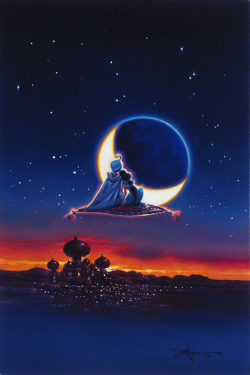 Rodel Gonzalez Disney Magical Journey Limited Edition Canvas Giclee