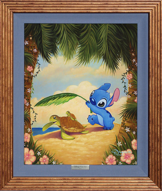 Tim Rogerson Disney "Mahalo Stitch" Limited Edition Canvas Giclee