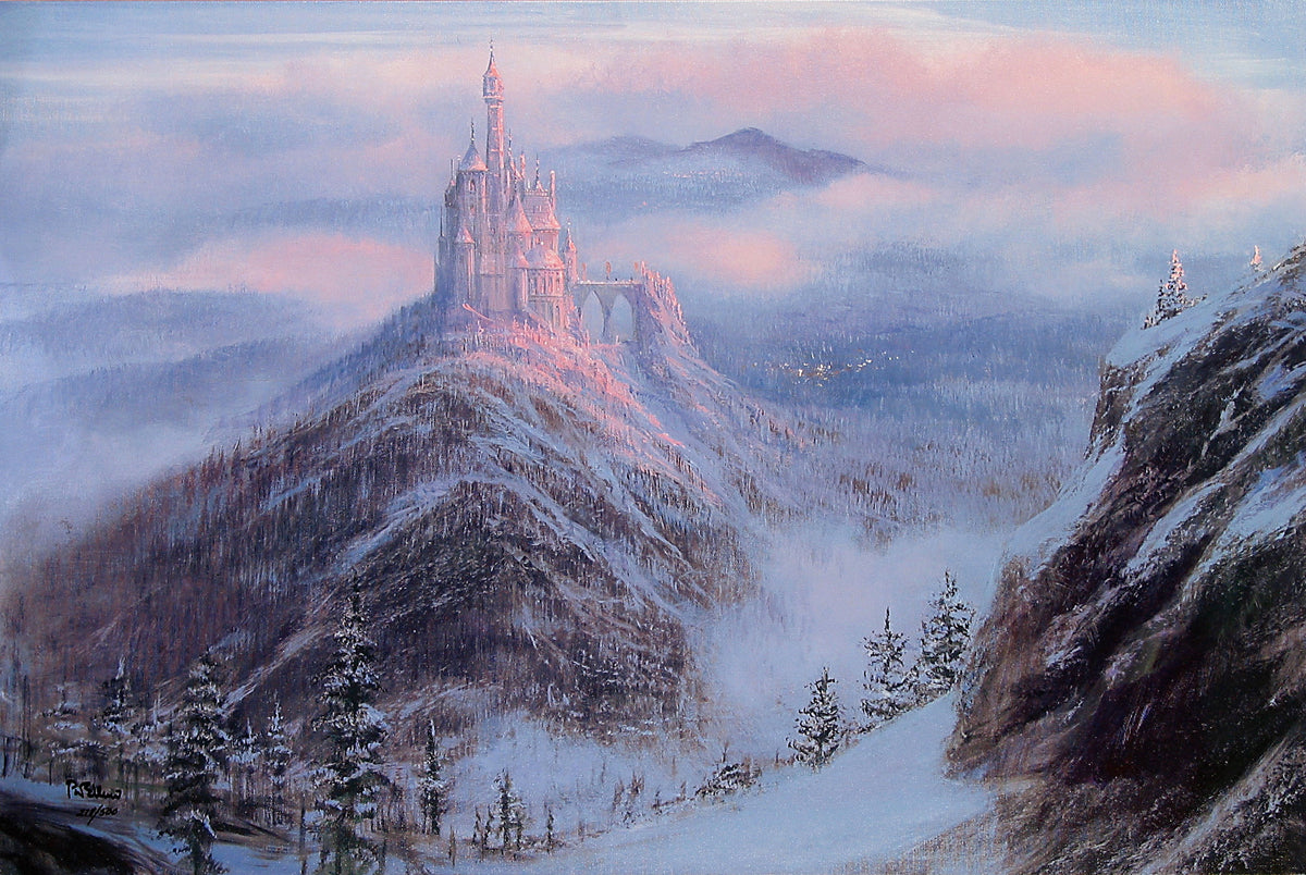 Peter Ellenshaw Disney Mystical Kingdom of the Beast Limited Edition Canvas Giclee