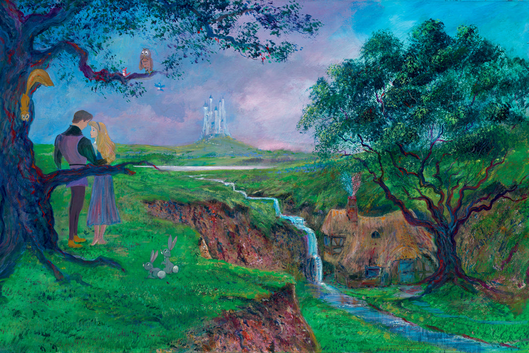 Peter and Harrison Ellenshaw Disney Once Upon a Dream Limited Edition Canvas Giclee