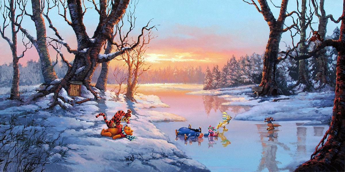 Rodel Gonzalez Disney "Playful Afternoon" Limited Edition Canvas Giclee